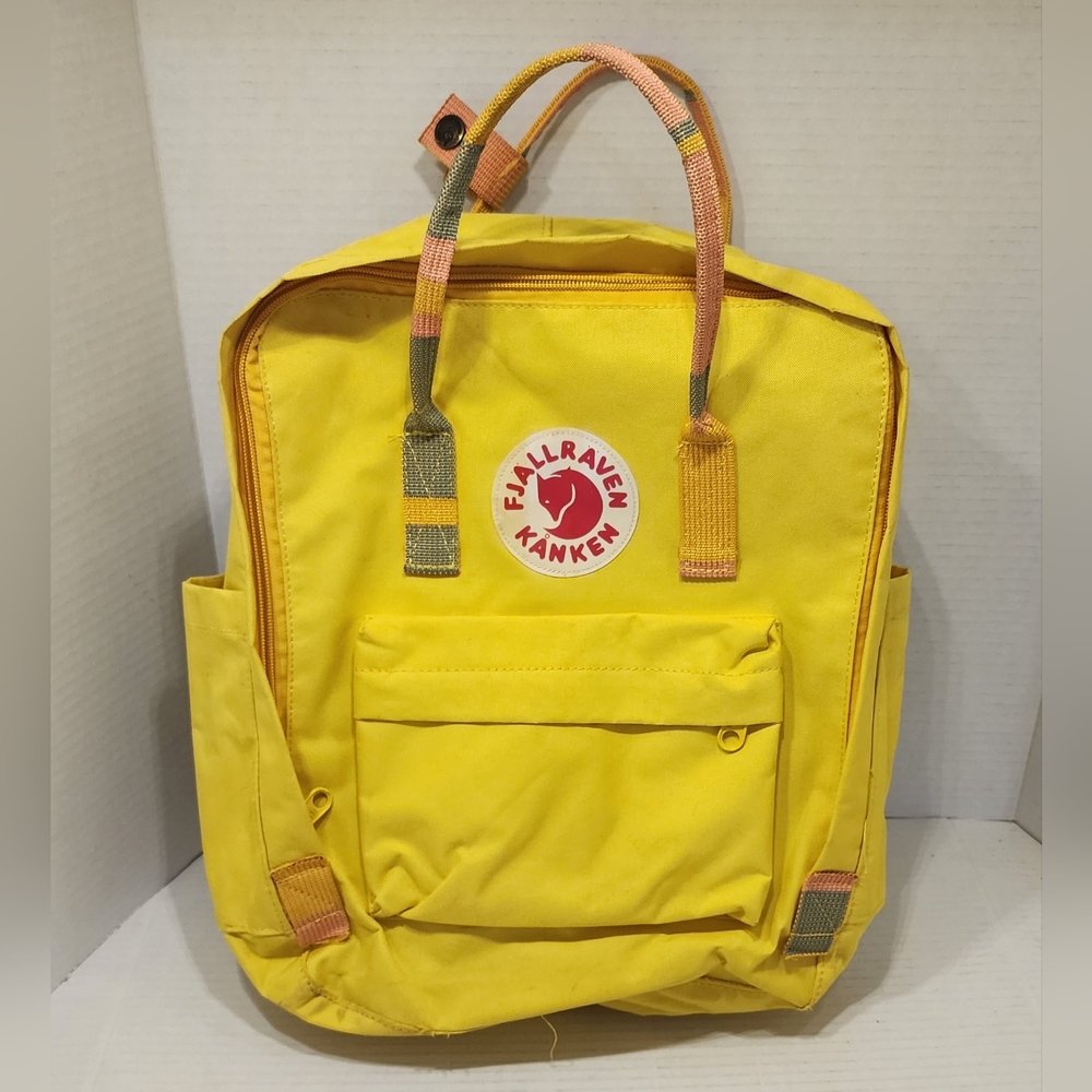 Fjallraven Kanken Yellow Backpack